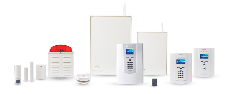 Die <strong>Hybrid-Einbruchmeldeanlage DAITEM D24.</strong> Der Meister aller <strong>VdS-Klassen (A, B, C).</strong> Ihre Alarmanlage zum Einbruchschutz in Edwecht und Umgebung.